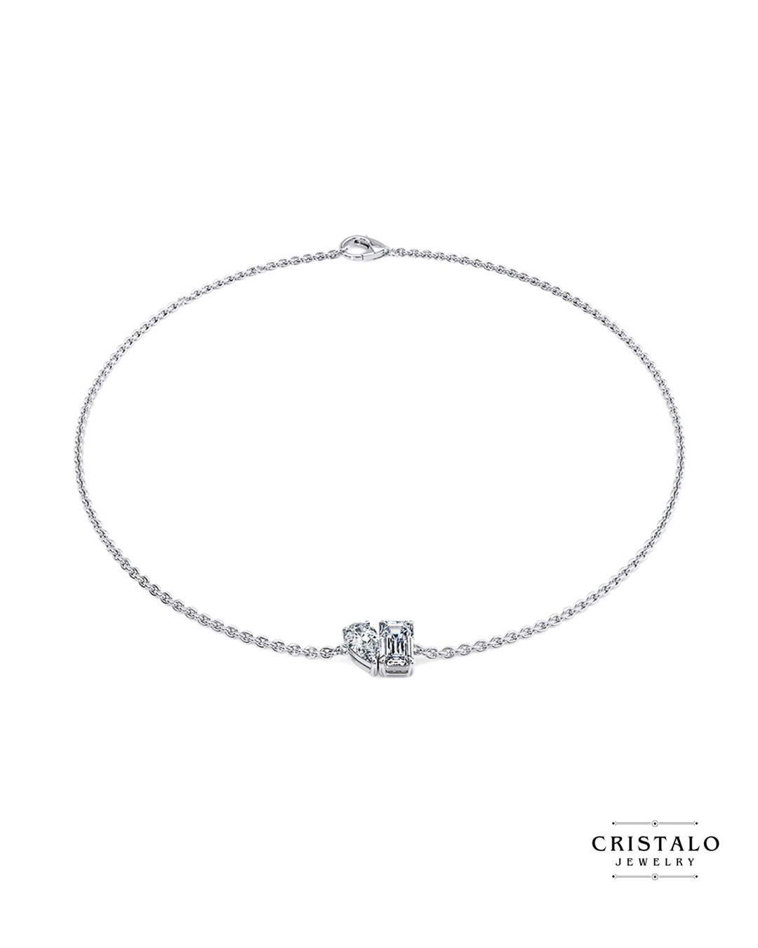 White gold bracelet