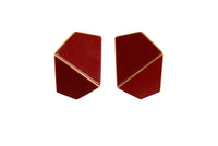 Folded Wide Earrings