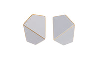 Folded Wide Earrings