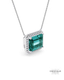 White gold Kaleida necklace perfect for refined, stylish everyday look.