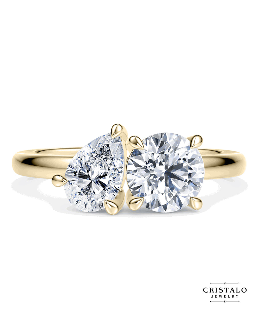 Toi Et Moi - Yellow Gold Bracelet